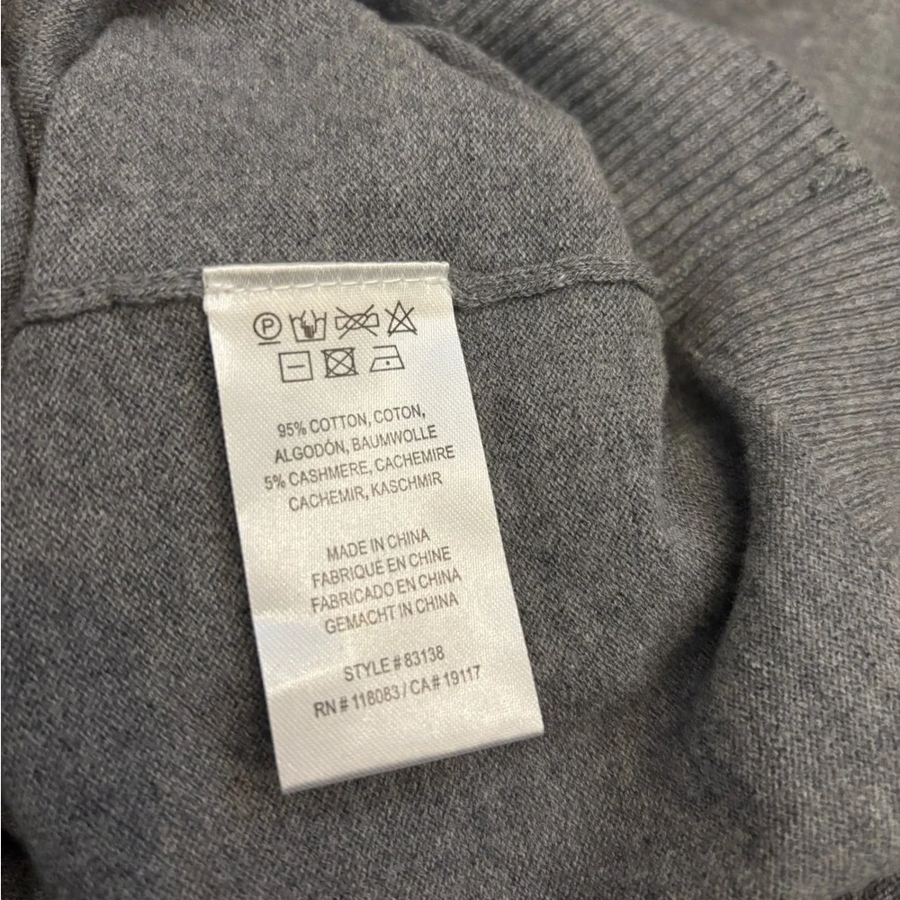 Minnie Rose Charcoal Women’s Sweater - Picture 3 of 3